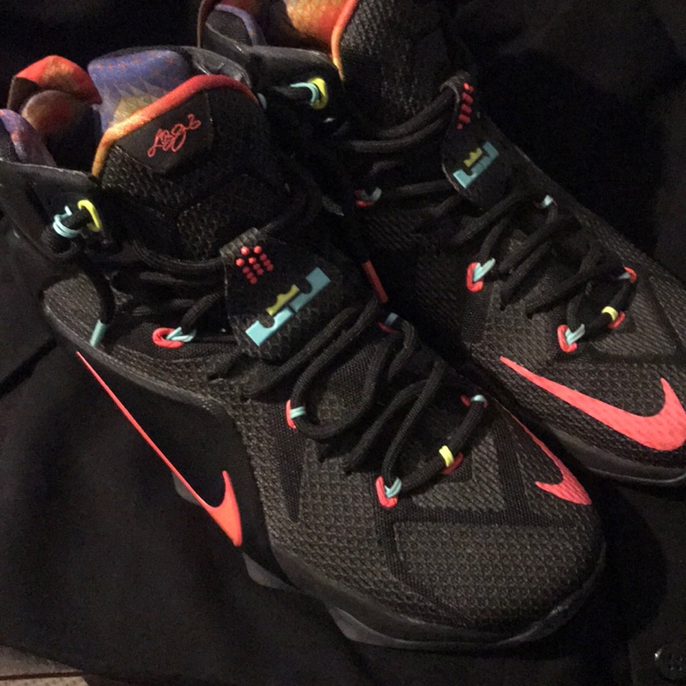 Lebron James sneakers. Missing one insole